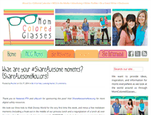 Tablet Screenshot of momcoloredglasses.com